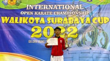 Siswa SMPN 1 BEJI raih Juara 3 Karate Tingkat Internasional
