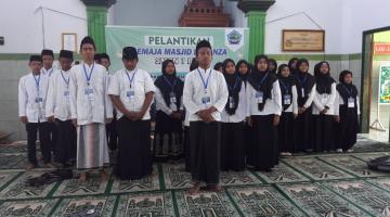 Kegiatan Pelantikan Remaja Masjid