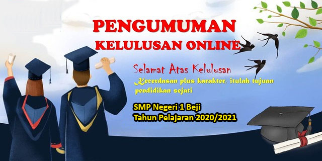 Pengumuman Kelulusan Kelas 9 Tapel 2020/2021