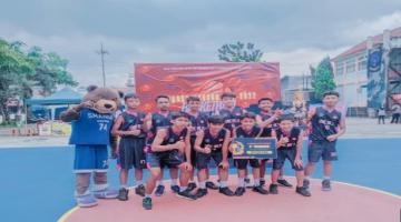 Tim Basketball Putra SMPN 1 Beji Raih Juara 3 Tournament Di SMANDA